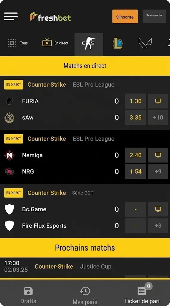 E-Sport Freshbet