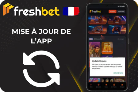 Mise à jour de Freshbet App en France