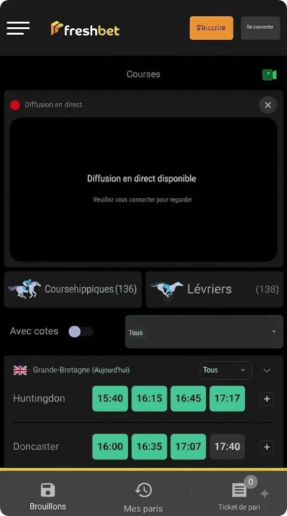 Paris hippiques Freshbet